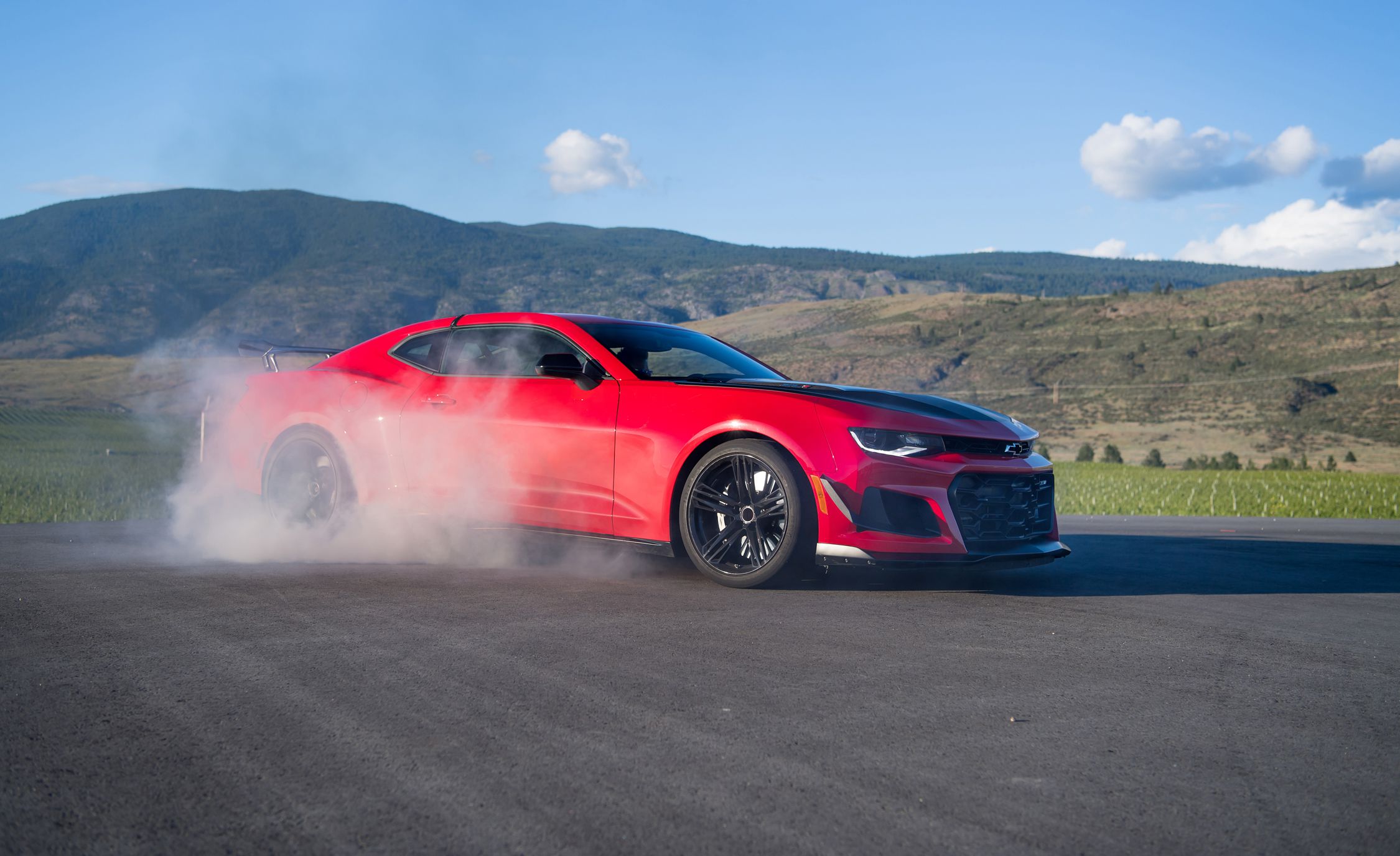 2018 Chevrolet Camaro ZL1 1LE Side Wallpapers (9)
