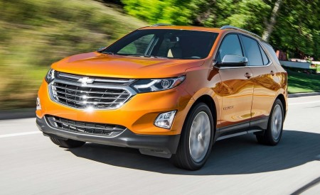2018 Chevrolet Equinox 1.5T Premier Front Three-Quarter Wallpapers 450x275 (45)
