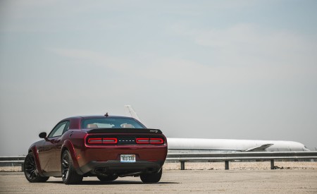 2018 Dodge Challenger SRT Hellcat Widebody (Color: Octane Red) Rear Wallpapers 450x275 (16)