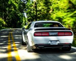 2018 Dodge Challenger SRT Hellcat Widebody (Color: White Knuckle) Rear Wallpapers 150x120