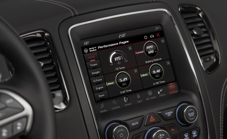 2018 Dodge Durango SRT Central Console Wallpapers 450x275 (86)