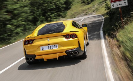 2018 Ferrari 812 Superfast Rear Wallpapers 450x275 (10)