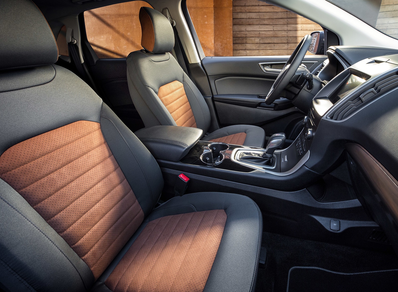 2018 Ford Edge SEL Sport Appearance Package Interior Seats Wallpapers (11)