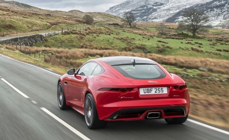 2018 Jaguar F-TYPE 2.0T Rear Wallpapers 450x275 (3)