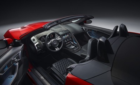 2018 Jaguar F-TYPE SVR Convertible Interior Wallpapers 450x275 (43)
