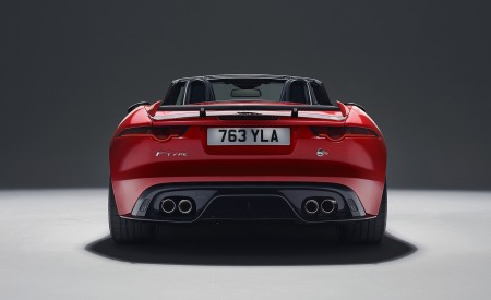 2018 Jaguar F-TYPE SVR Convertible Rear Wallpapers 450x275 (40)