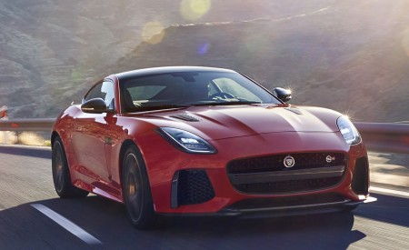 2018 Jaguar F-TYPE SVR Coupe Front Three-Quarter Wallpapers 450x275 (5)