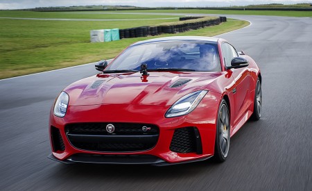 2018 Jaguar F-TYPE SVR Coupe Front Wallpapers 450x275 (2)