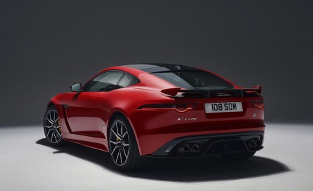2018 Jaguar F-TYPE SVR Coupe Rear Three-Quarter Wallpapers 450x275 (39)