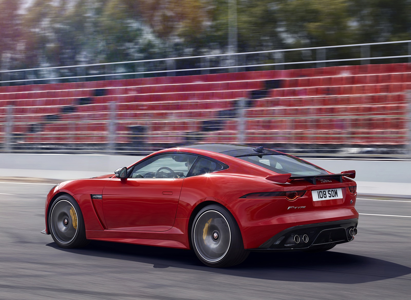2018 Jaguar F-TYPE SVR Coupe Rear Three-Quarter Wallpapers (7)