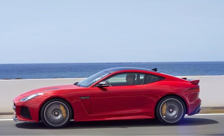 2018 Jaguar F-TYPE SVR Coupe Side Wallpapers 450x275 (6)
