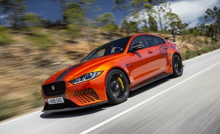 2018 Jaguar XE SV Project 8 Front Three-Quarter Wallpapers 450x275 (10)