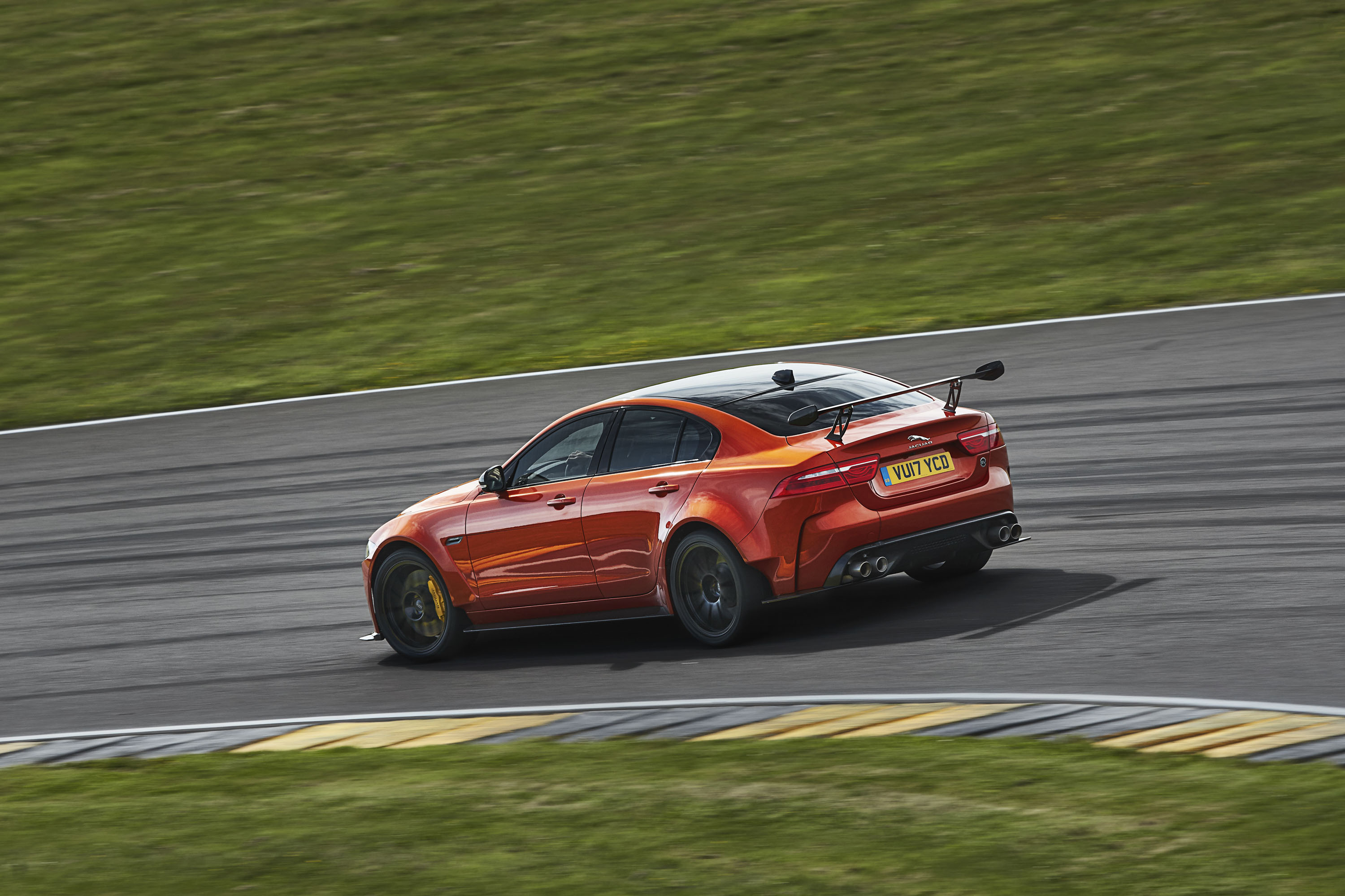 2018 Jaguar XE SV Project 8 Rear Three-Quarter Wallpapers (6)