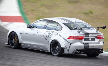 2018 Jaguar XE SV Project 8 Rear Three-Quarter Wallpapers 450x275 (53)