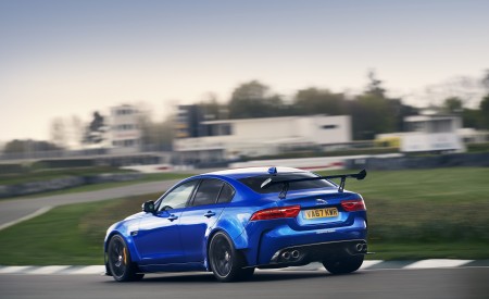 2018 Jaguar XE SV Project 8 Rear Three-Quarter Wallpapers 450x275 (32)