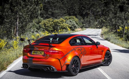 2018 Jaguar XE SV Project 8 Rear Three-Quarter Wallpapers 450x275 (23)