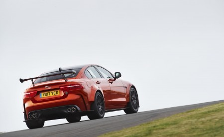 2018 Jaguar XE SV Project 8 Rear Three-Quarter Wallpapers 450x275 (7)