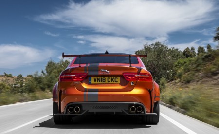 2018 Jaguar XE SV Project 8 Rear Wallpapers 450x275 (15)
