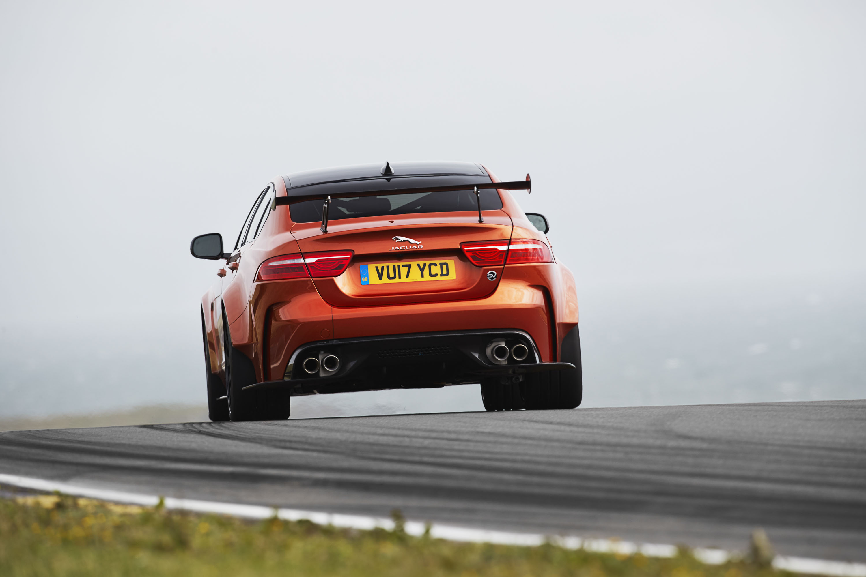 2018 Jaguar XE SV Project 8 Rear Wallpapers (8)