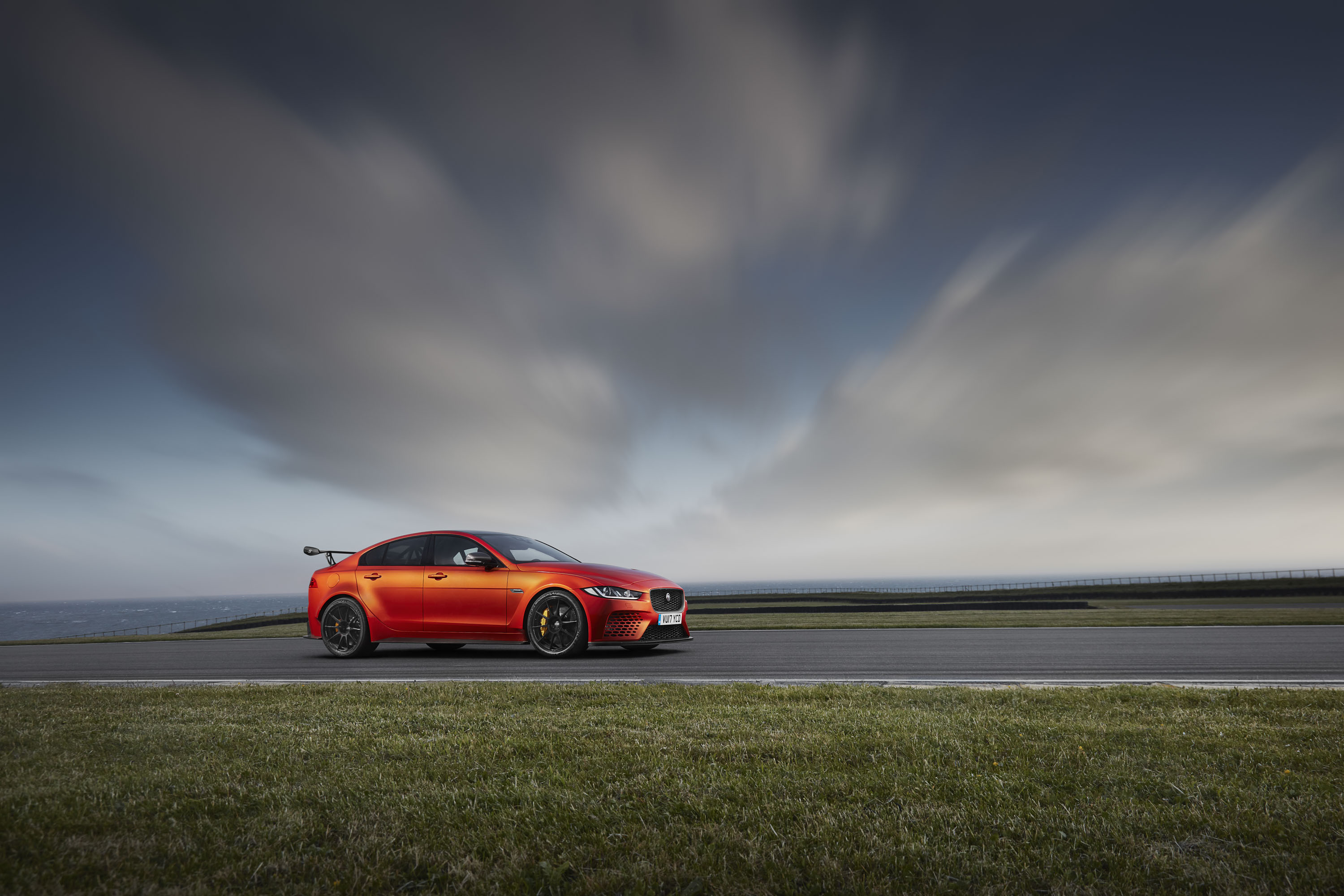 2018 Jaguar XE SV Project 8 Side Wallpapers (9)