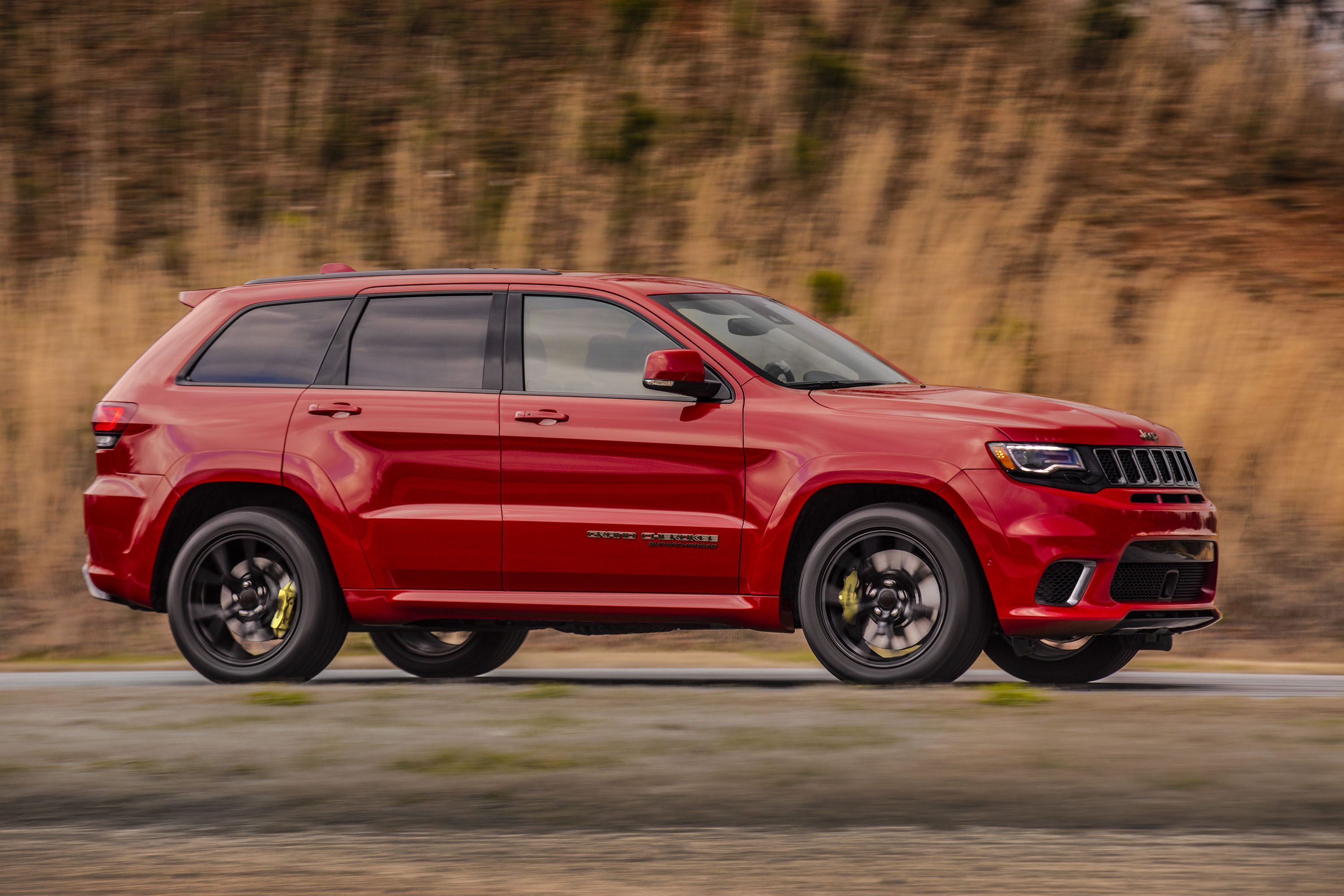 2018 Jeep Grand Cherokee Supercharged Trackhawk Side Wallpapers (11)