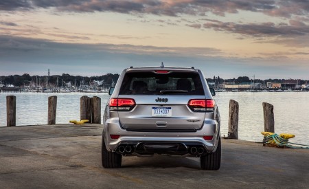 2018 Jeep Grand Cherokee Trackhawk Rear Wallpapers 450x275 (68)