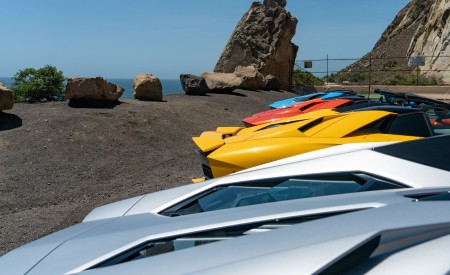 2018 Lamborghini Aventador S Roadster Detail Wallpapers 450x275 (35)