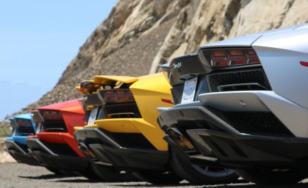 2018 Lamborghini Aventador S Roadster Detail Wallpapers 450x275 (34)