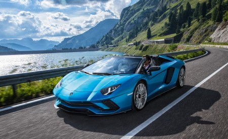 2018 Lamborghini Aventador S Roadster Wallpapers HD