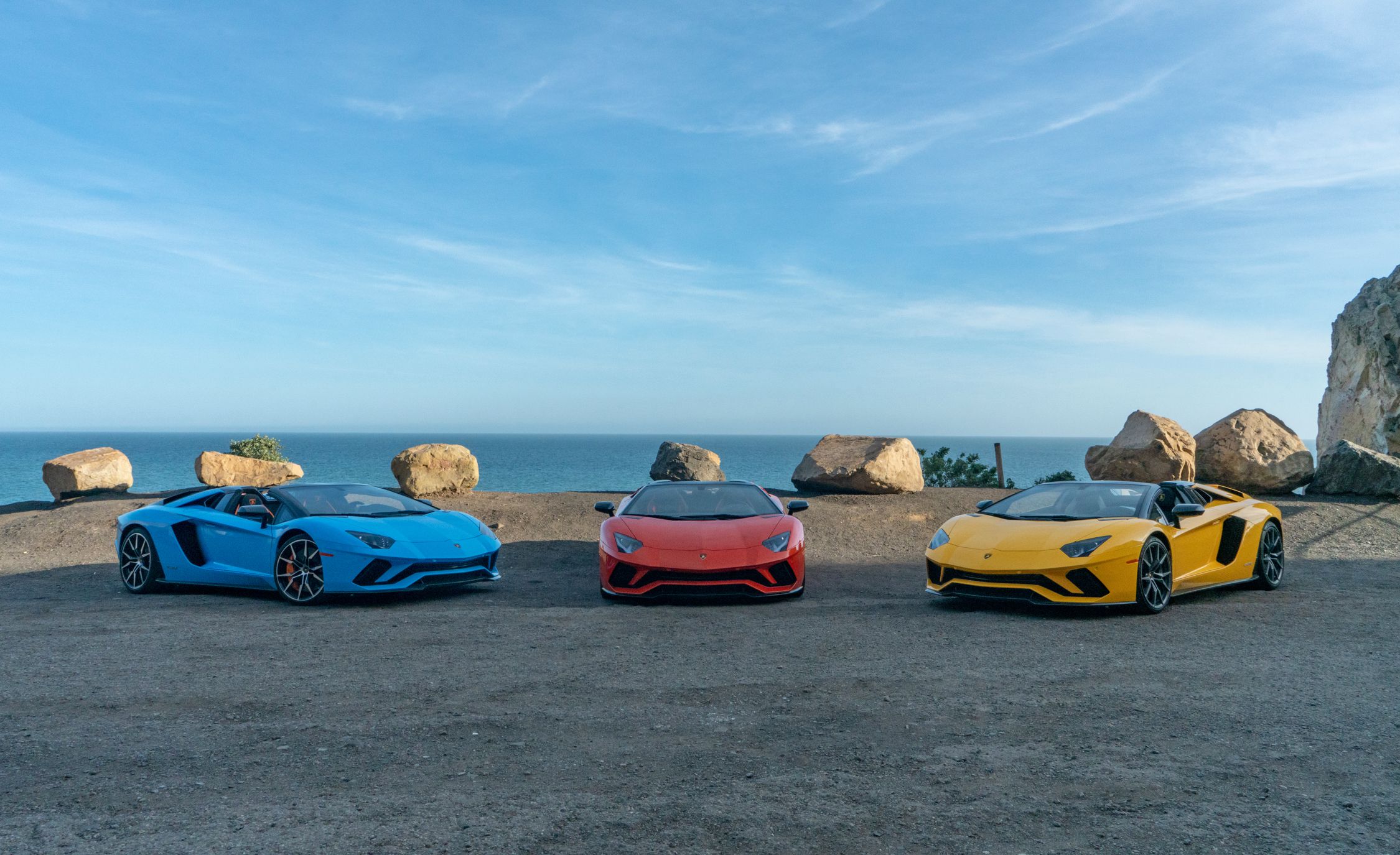 2018 Lamborghini Aventador S Roadster Front Wallpapers (12)