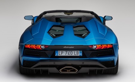 2018 Lamborghini Aventador S Roadster Rear Wallpapers 450x275 (65)
