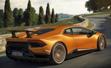 2018 Lamborghini Huracán Performante Rear Three-Quarter Wallpapers 450x275 (104)