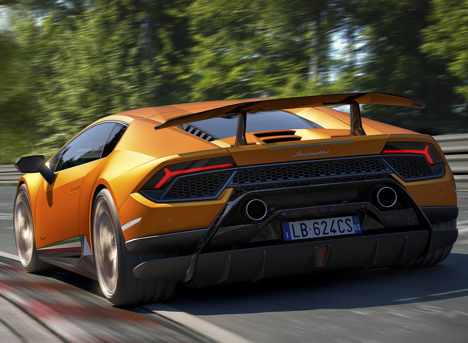 2018 Lamborghini Huracán Performante Rear Wallpapers #103 of 109