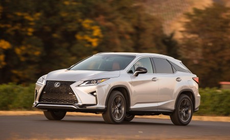 2018 Lexus RX 350 F SPORT Front Three-Quarter Wallpapers 450x275 (2)