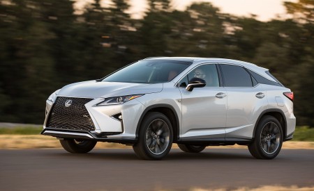 2018 Lexus RX 350 F SPORT Front Three-Quarter Wallpapers 450x275 (3)