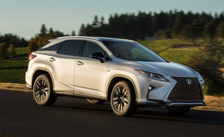 2018 Lexus RX 350 F SPORT Front Three-Quarter Wallpapers 450x275 (4)