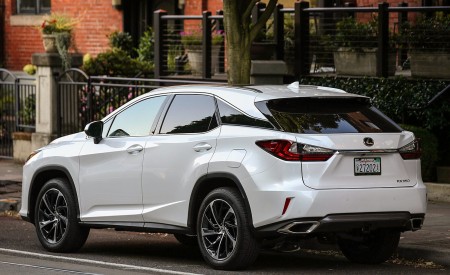 2018 Lexus RX 350 Rear Three-Quarter Wallpapers 450x275 (62)