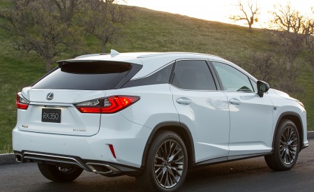 2018 Lexus RX 350 Rear Three-Quarter Wallpapers 450x275 (63)