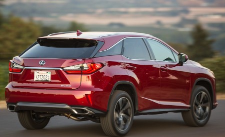 2018 Lexus RX 350 Rear Three-Quarter Wallpapers 450x275 (47)
