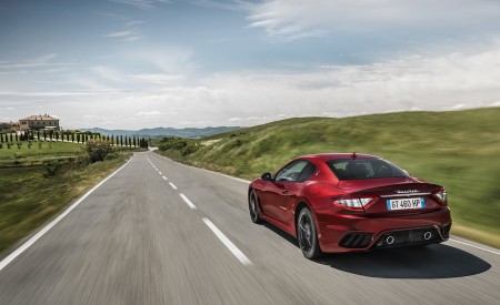 2018 Maserati GranTurismo MC Sport Line Rear Three-Quarter Wallpapers 450x275 (3)