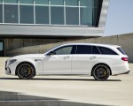 2018 Mercedes-AMG E63 S Wagon 4MATIC+ (Color: Diamond White) Side Wallpapers 150x120