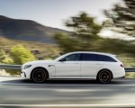 2018 Mercedes-AMG E63 S Wagon 4MATIC+ (Color: Diamond White) Side Wallpapers 150x120