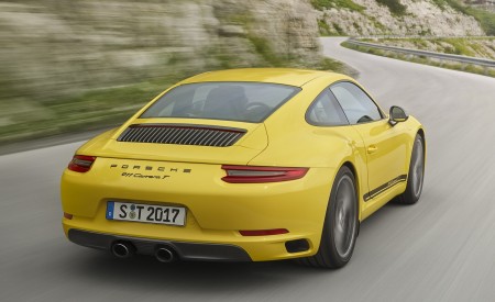 2018 Porsche 911 Carrera T Rear Three-Quarter Wallpapers 450x275 (6)