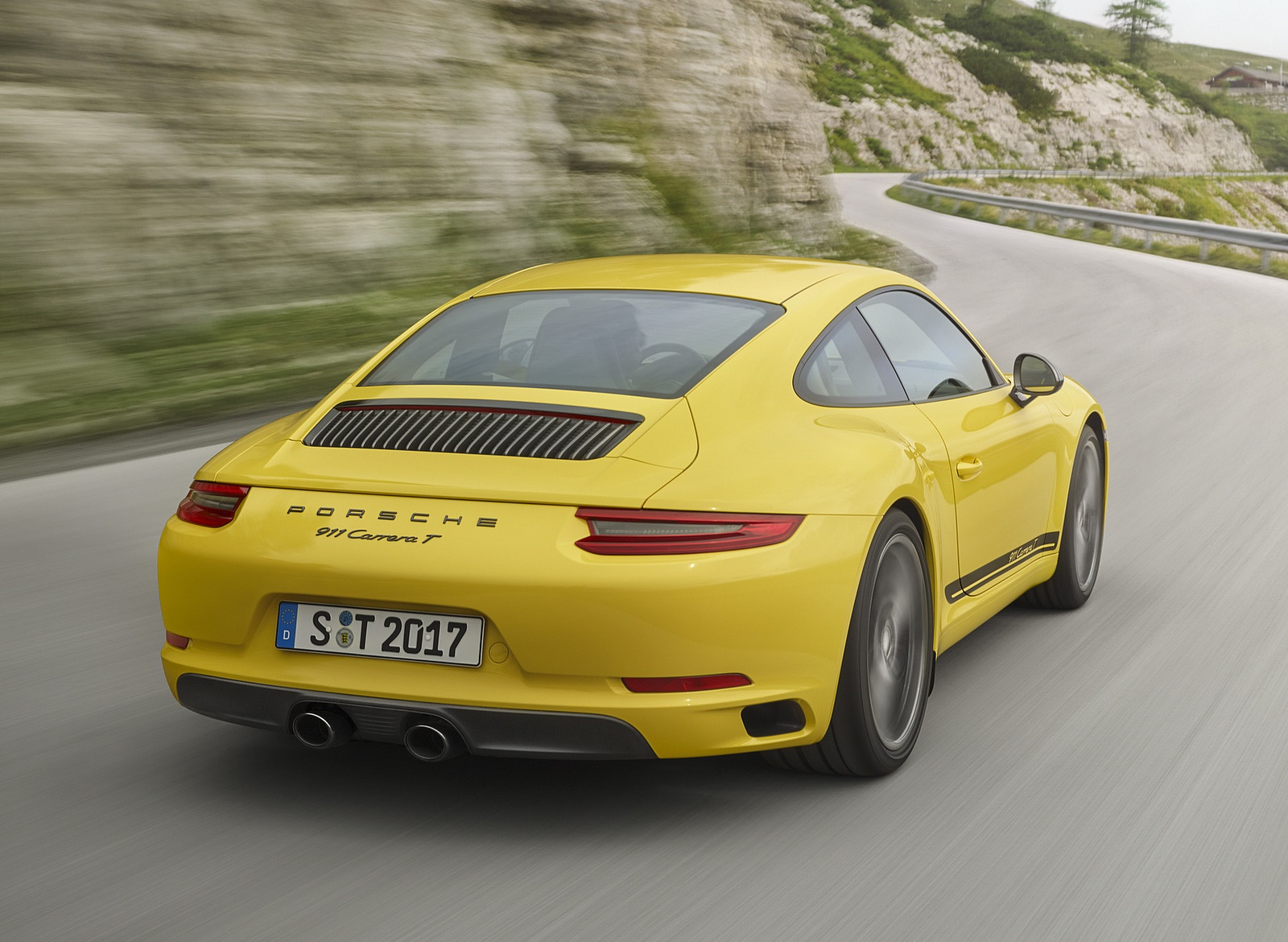 2018 Porsche 911 Carrera T Rear Three-Quarter Wallpapers (6)