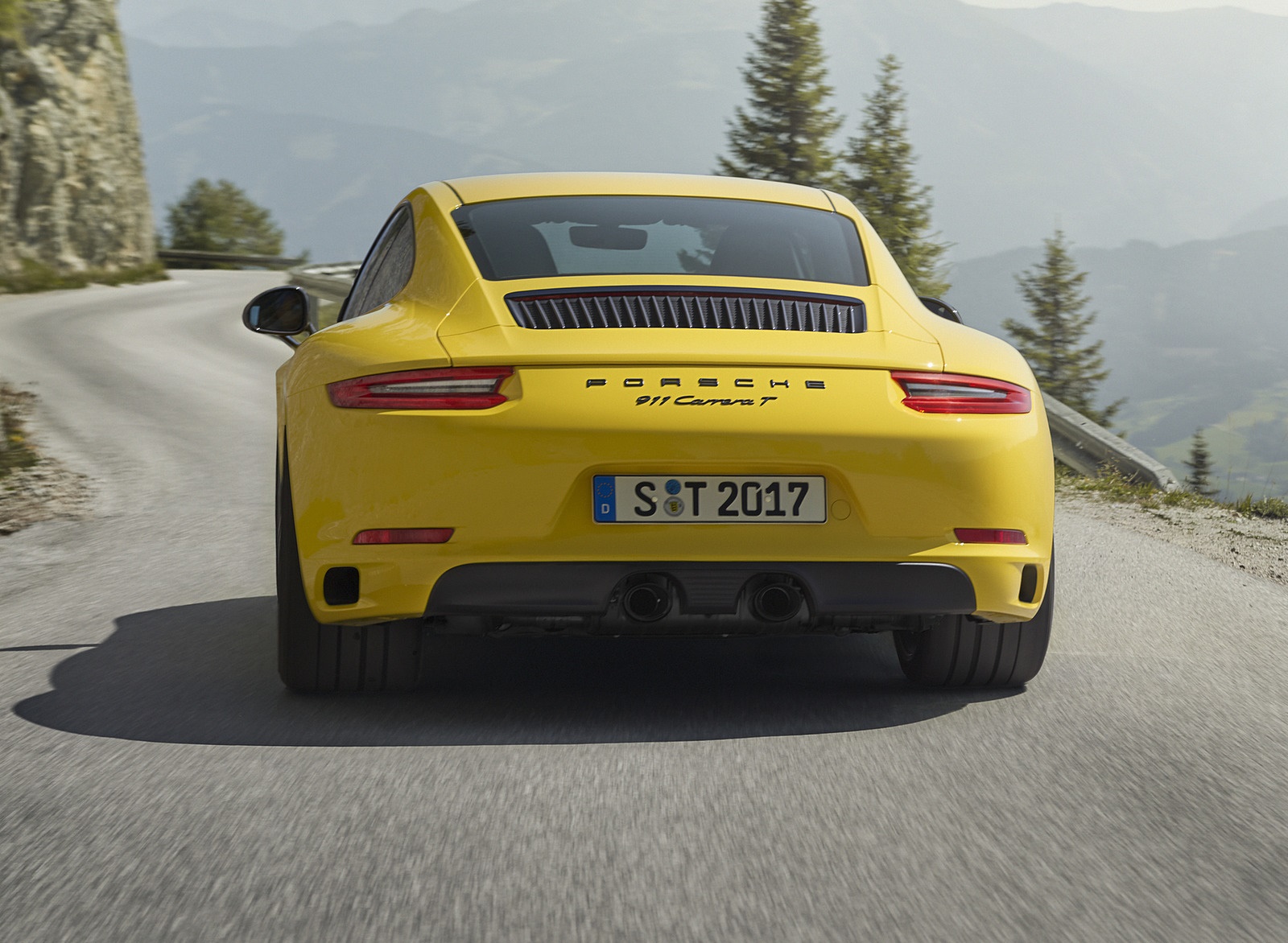 2018 Porsche 911 Carrera T Rear Wallpapers (4)