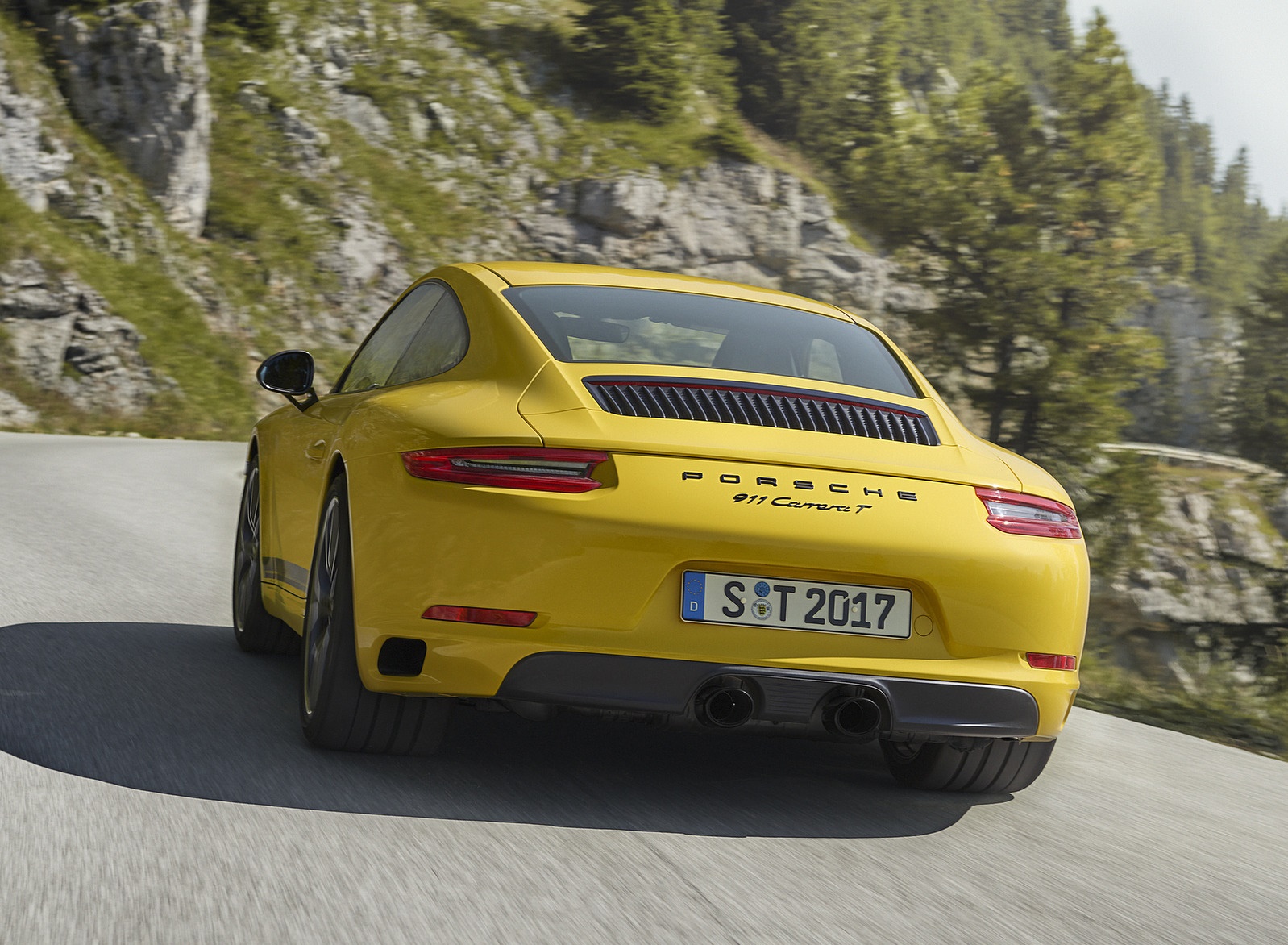 2018 Porsche 911 Carrera T Rear Wallpapers (3)