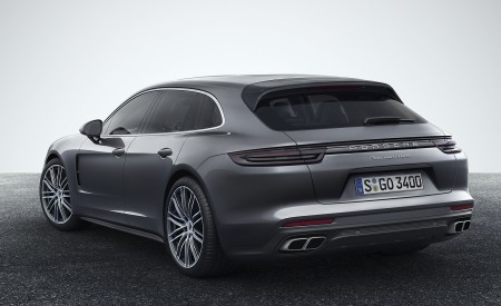 2018 Porsche Panamera Turbo Sport Turismo Rear Three-Quarter Wallpapers 450x275 (16)