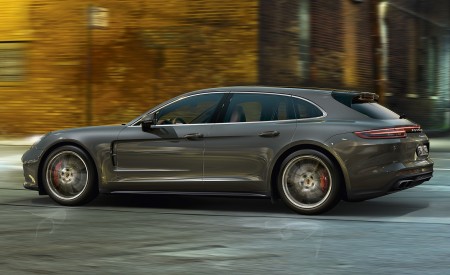2018 Porsche Panamera Turbo Sport Turismo Side Wallpapers 450x275 (13)
