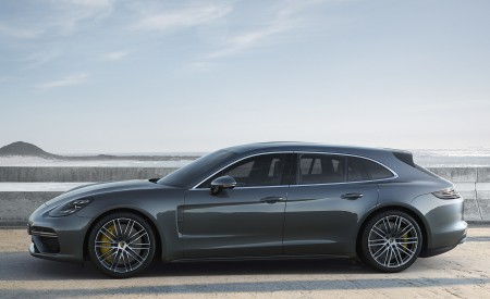 2018 Porsche Panamera Turbo Sport Turismo Side Wallpapers 450x275 (3)