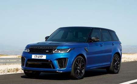 2018 Range Rover Sport SVR Front Three-Quarter Wallpapers 450x275 (13)